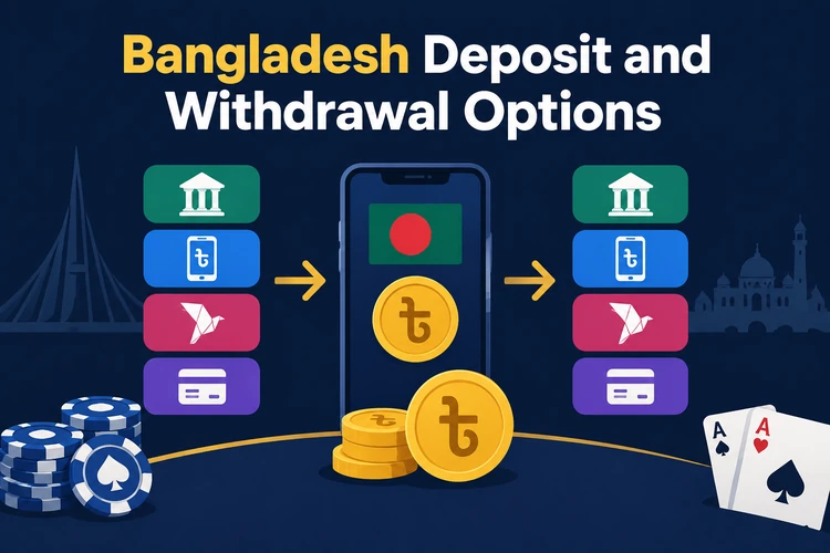 Bangladesh Deposit and Withdrawal Options
